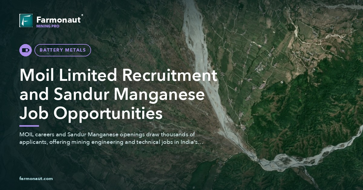 Moil Limited Recruitment And Sandur Manganese Job Opportunities