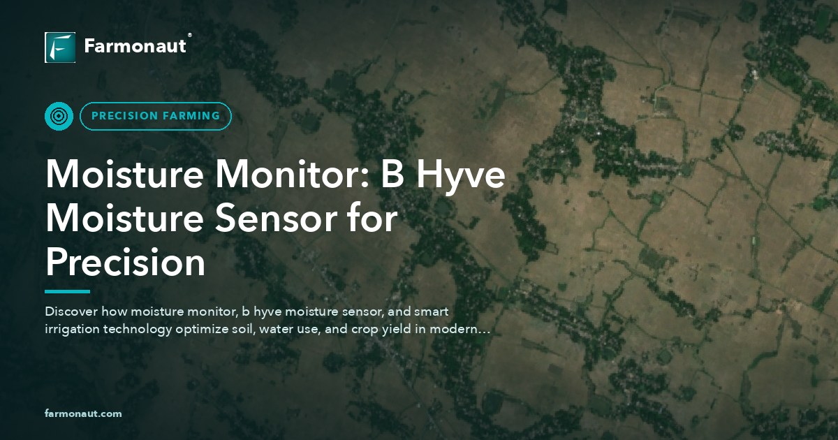 Moisture Monitor: B Hyve Moisture Sensor For Precision