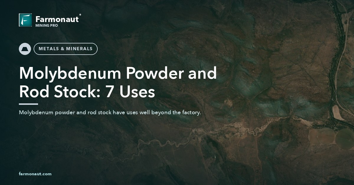 Molybdenum Powder And Rod Stock: 7 Uses