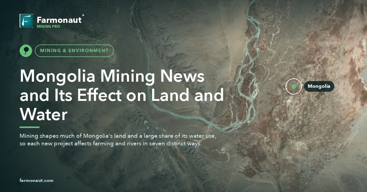 Mongolia Mining News Today: 7 Impacts On Land &Amp; Water 2 Mongolia Mining News And Its Effect On Land And Water