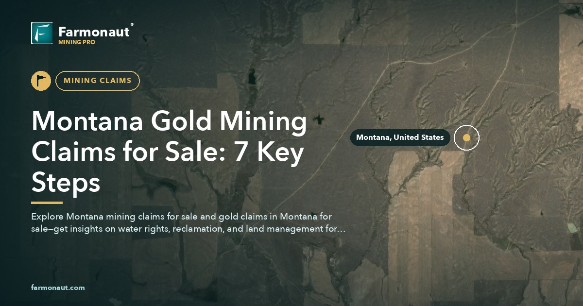 Montana Gold Mining Claims For Sale: 7 Key Steps