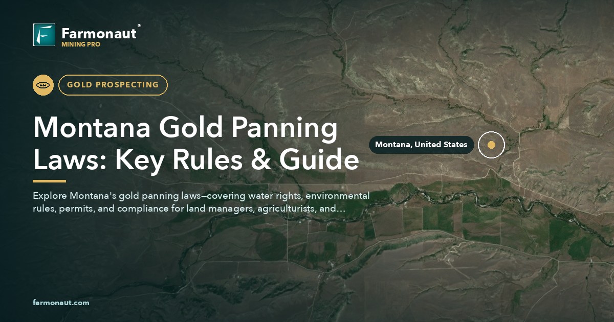 Montana Gold Panning Laws: Key Rules &Amp; Guide