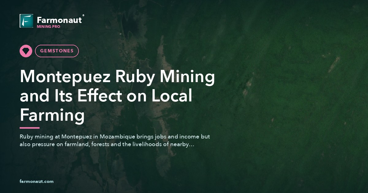 Montepuez Ruby Mining And Its Effect On Local Farming