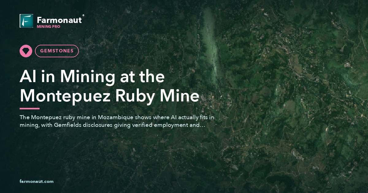 Ai And Mining: Montepuez Ruby Jobs, Data, Roi Calculator 50 Ai In Mining At The Montepuez Ruby Mine