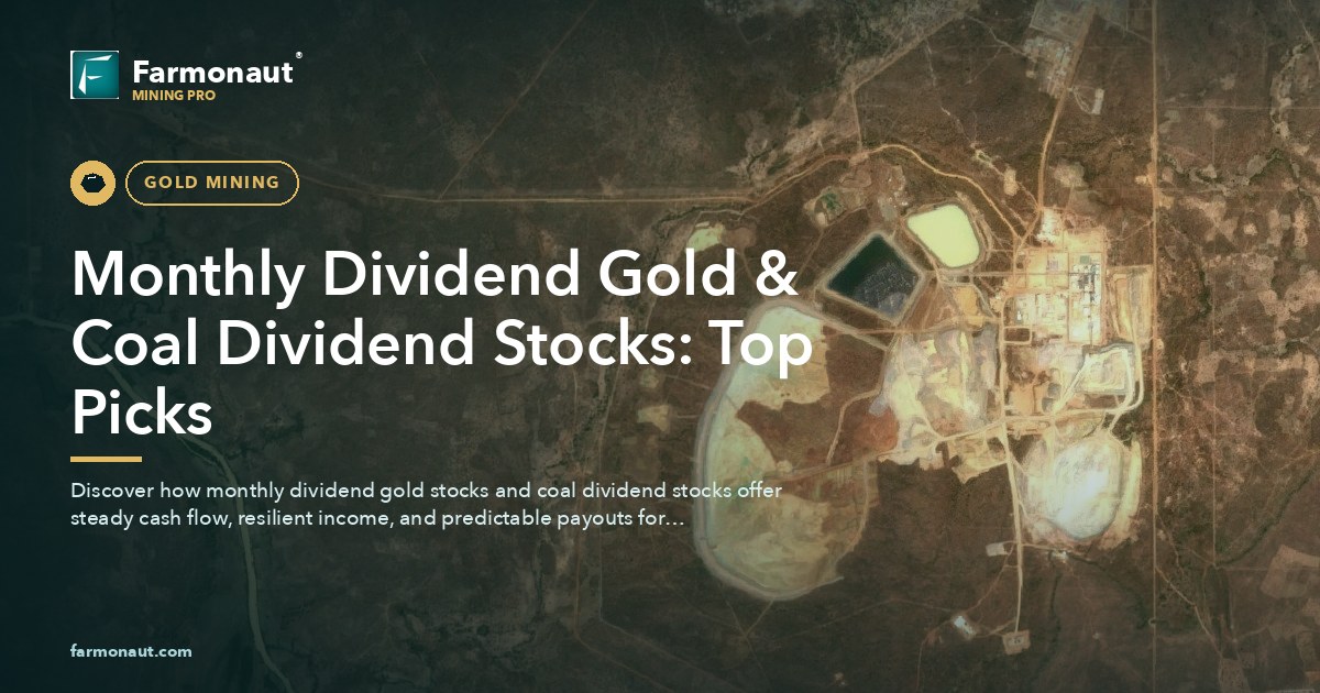 Monthly Dividend Gold &Amp; Coal Dividend Stocks: Top Picks
