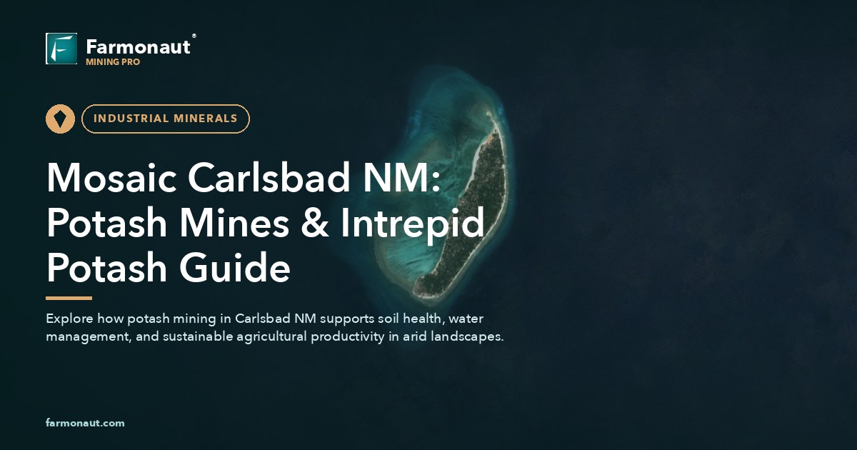 Mosaic Carlsbad Nm: Potash Mines &Amp; Intrepid Potash Guide