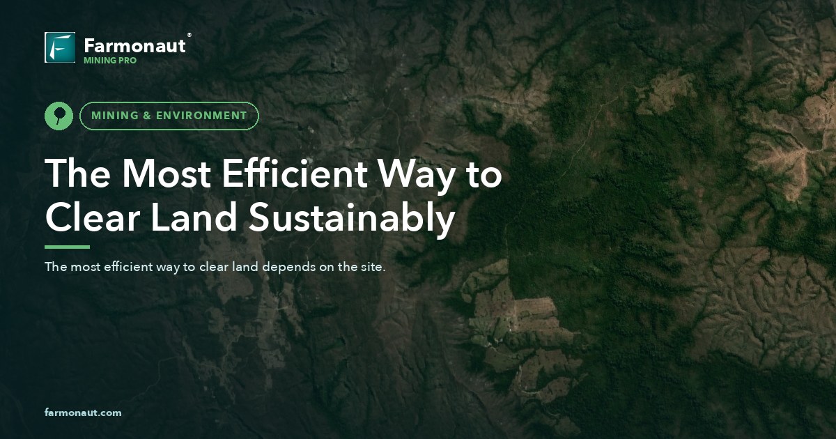 The Most Efficient Way To Clear Land Sustainably
