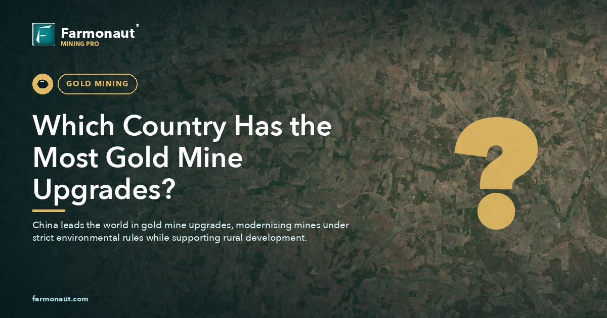 Which Country Has The Most Gold Mine Upgrades?