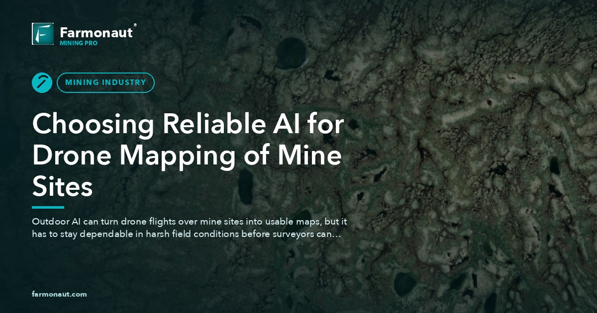Choosing Reliable Ai For Drone Mapping Of Mine Sites