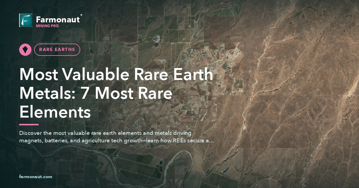 Most Valuable Rare Earth Metals: 7 Most Rare Elements