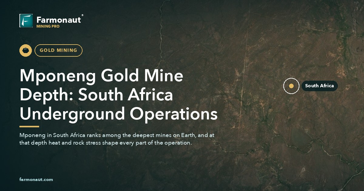 Mponeng Gold Mine Depth: South Africa Underground Operations 160 Mponeng Gold Mine Depth: South Africa Underground Operations