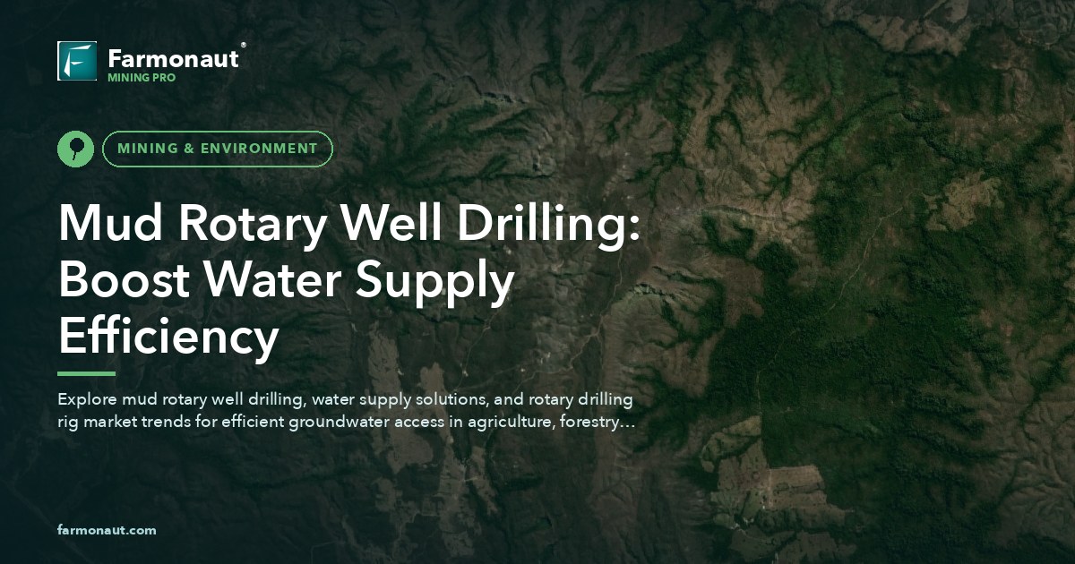 Mud Rotary Well Drilling: Boost Water Supply Efficiency