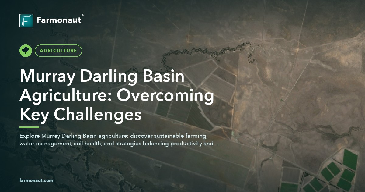 Murray Darling Basin Agriculture: Overcoming Key Challenges 7 Murray Darling Basin Agriculture: Overcoming Key Challenges
