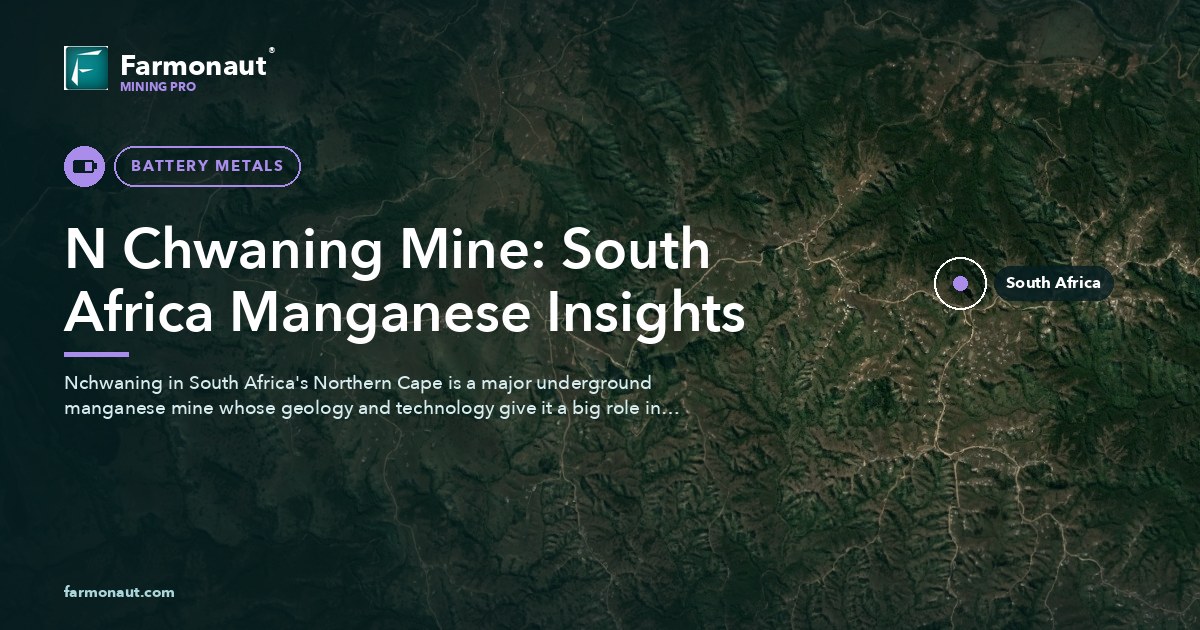 N Chwaning Mine: South Africa Manganese Insights