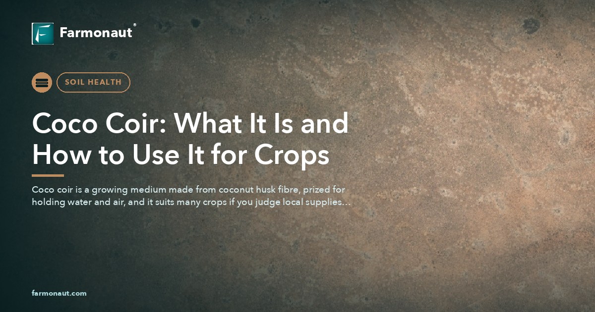 Coco Coir: What It Is And How To Use It For Crops