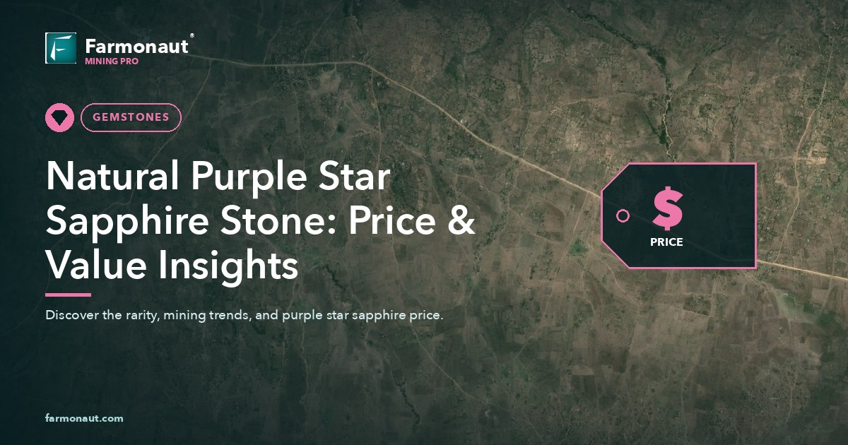 Natural Purple Star Sapphire Stone: Price &Amp; Value Insights