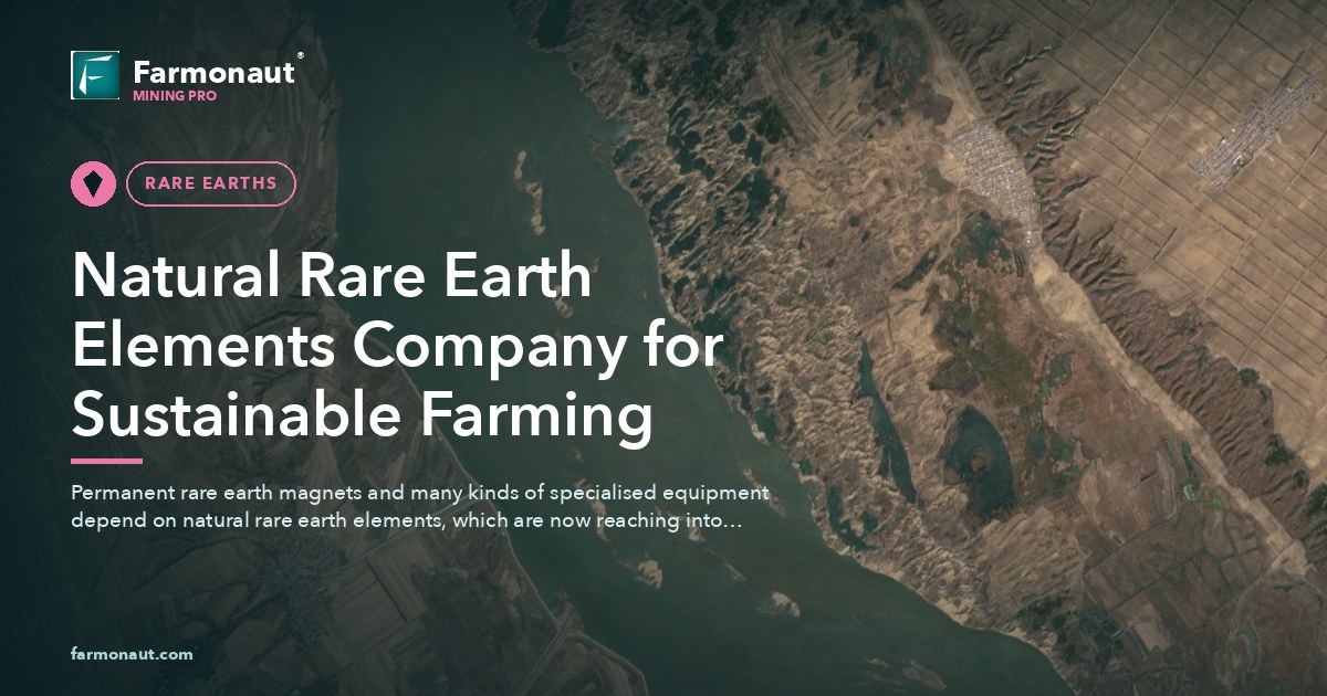 Natural Rare Earth Elements Company For Sustainable Farming