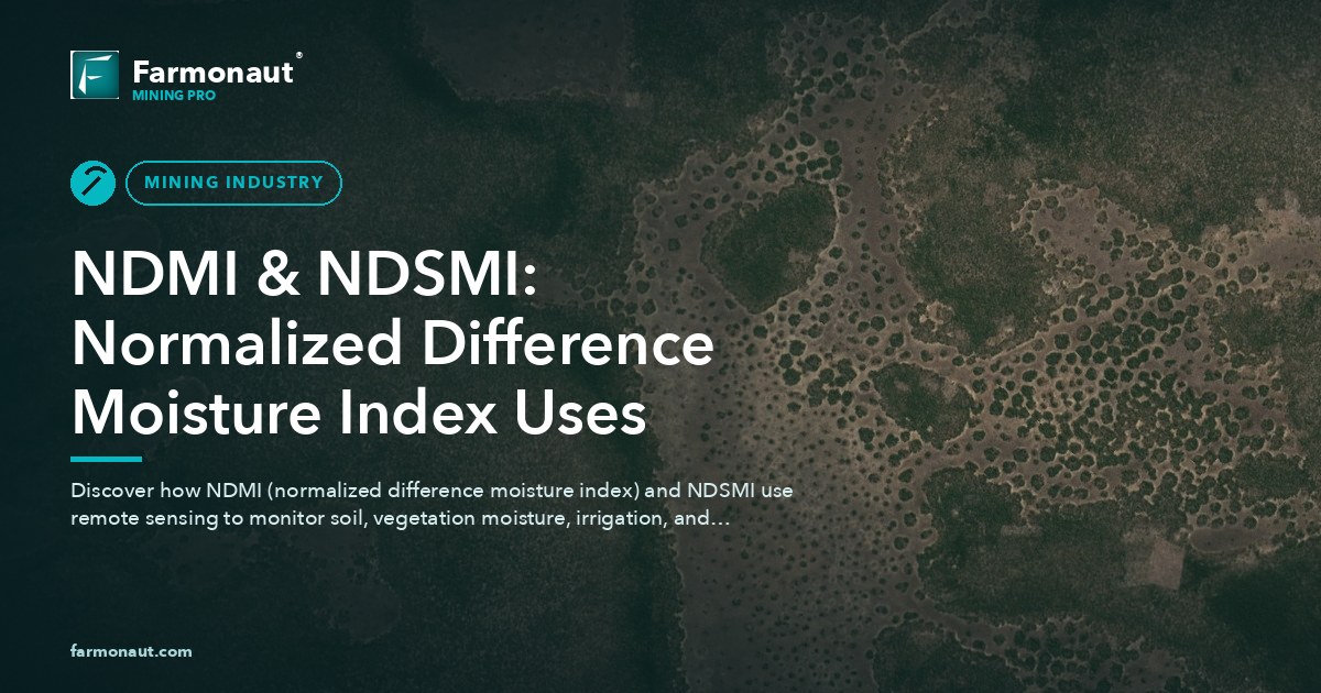 Ndmi &Amp; Ndsmi: Normalized Difference Moisture Index Uses