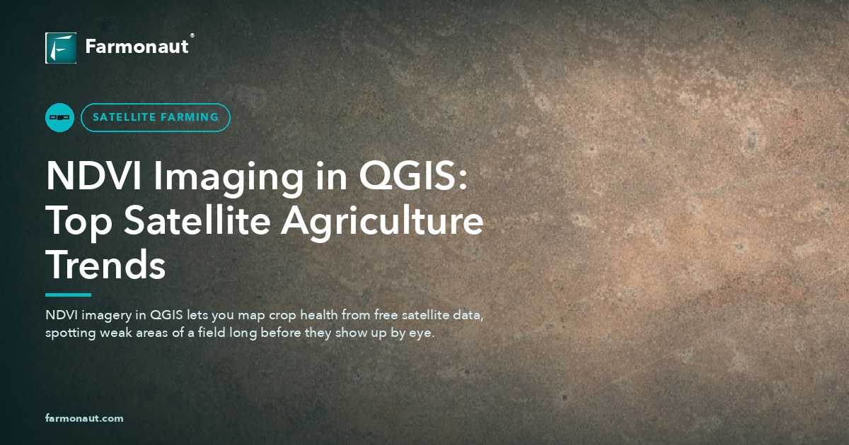 Ndvi Imaging In Qgis: Top Satellite Agriculture Trends
