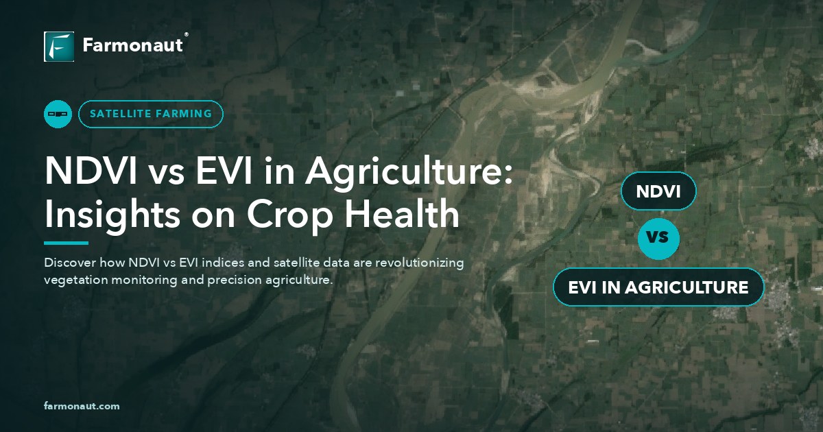 Ndvi Vs Evi In Agriculture: Insights On Crop Health