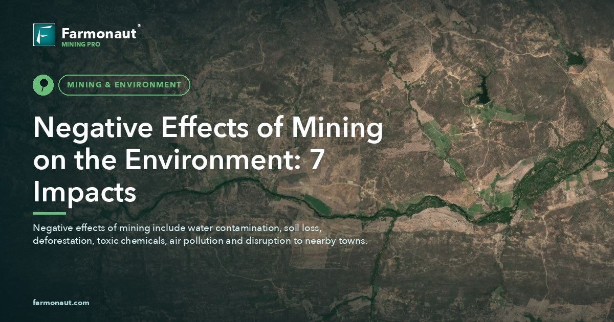 Negative Effects Of Mining On The Environment: 7 Impacts 47 Negative Effects Of Mining On The Environment: 7 Impacts