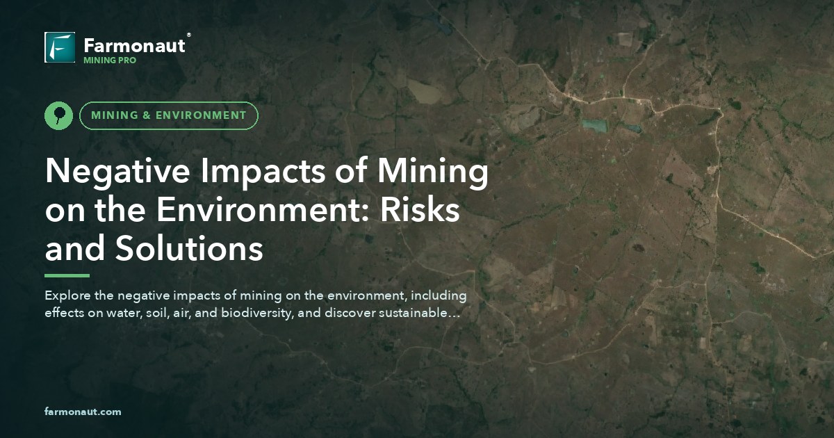 Negative Impacts Of Mining On The Environment: Risks And Solutions 91 Negative Impacts Of Mining On The Environment: Risks And Solutions