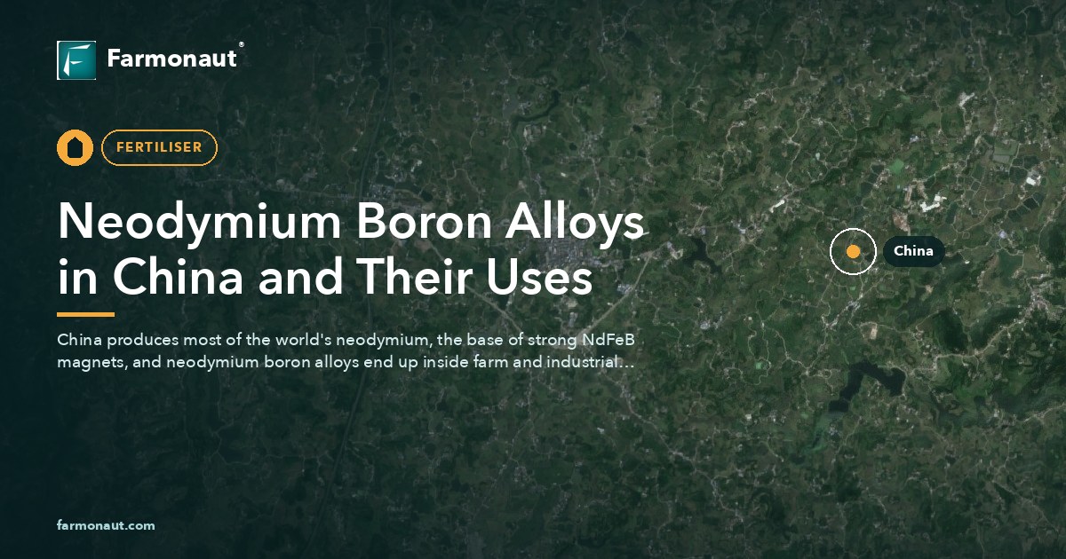 Neodymium Boron Alloys In China And Their Uses
