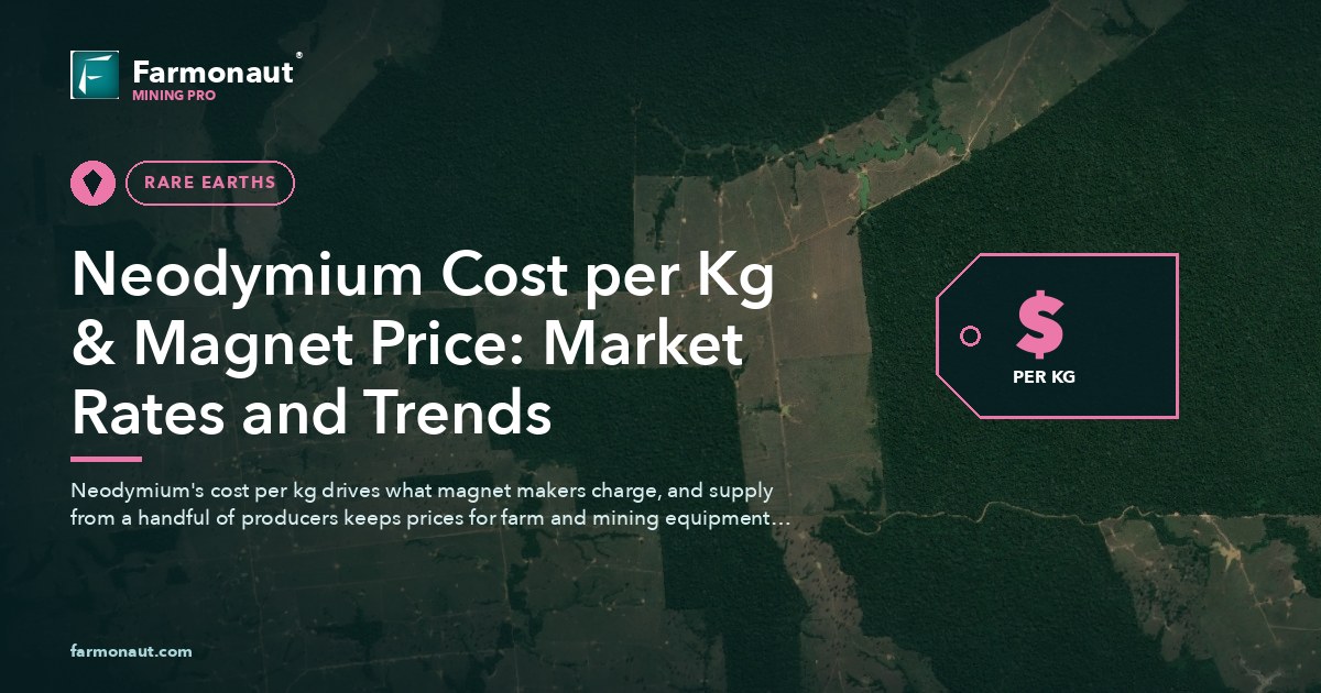 Neodymium Cost Per Kg &Amp; Magnet Price: Market Rates And Trends 166 Neodymium Cost Per Kg &Amp; Magnet Price: Market Rates And Trends