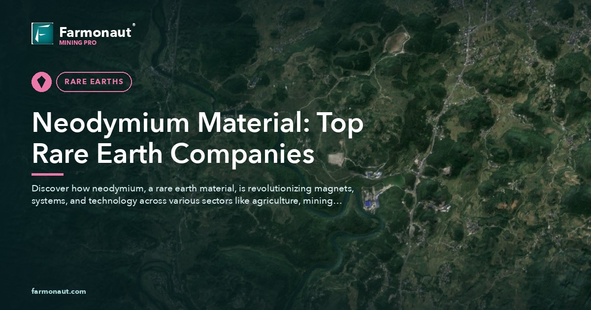 Neodymium Material: Top Rare Earth Companies