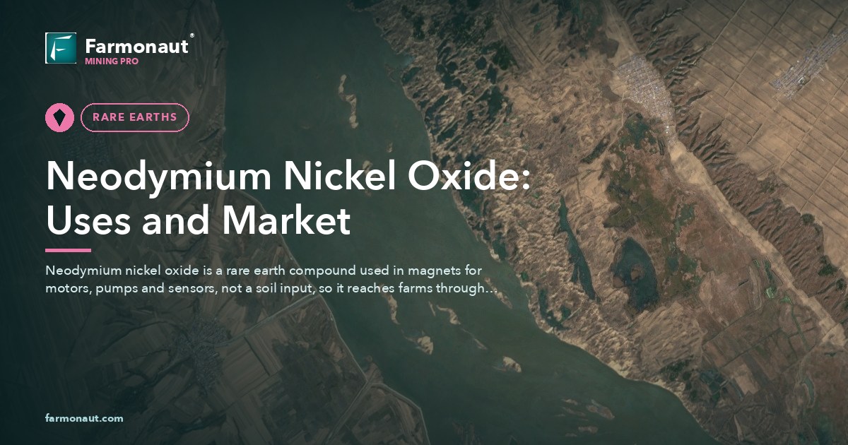 Neodymium Nickel Oxide In Agri-Tech: Uses &Amp; Market 159 Neodymium Nickel Oxide: Uses And Market