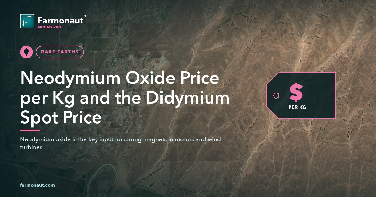 Neodymium Oxide Price Per Kg And The Didymium Spot Price