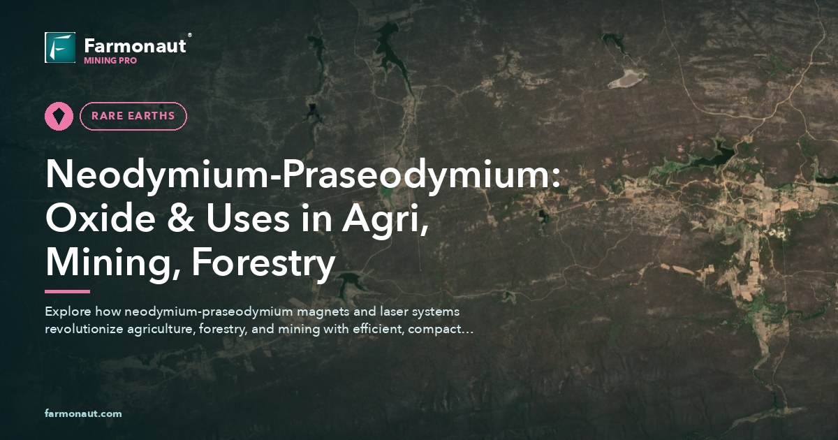 Neodymium-Praseodymium: Oxide &Amp; Uses In Agri, Mining, Forestry