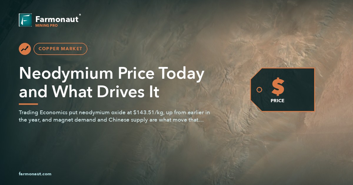 Neodymium Prices Today: $143.51/Kg And What Drives It 46 Neodymium Price Today And What Drives It
