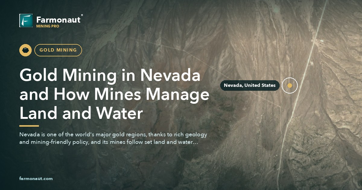 Gold Mining In Nevada And How Mines Manage Land And Water