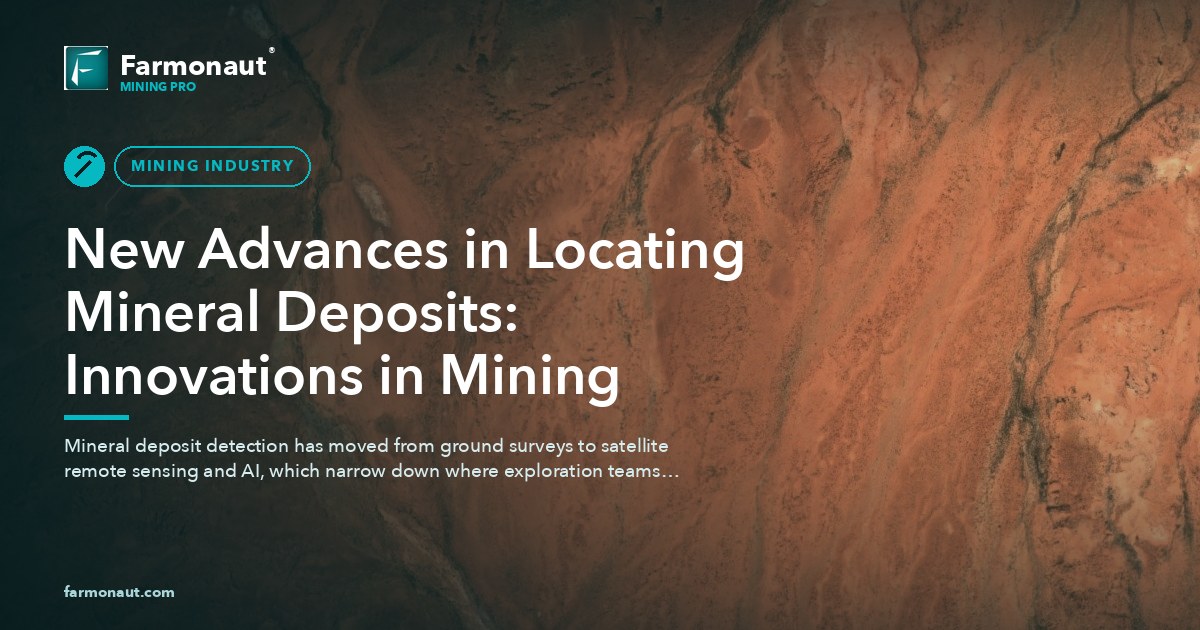 New Advances In Locating Mineral Deposits: Innovations In Mining
