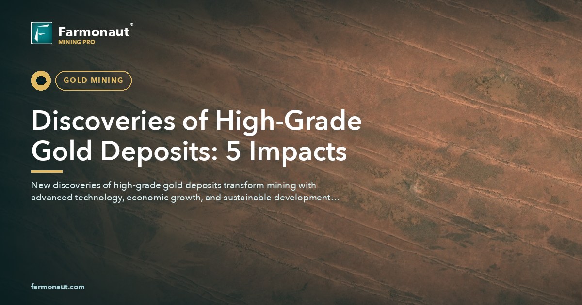 Discoveries Of High-Grade Gold Deposits: 5 Impacts