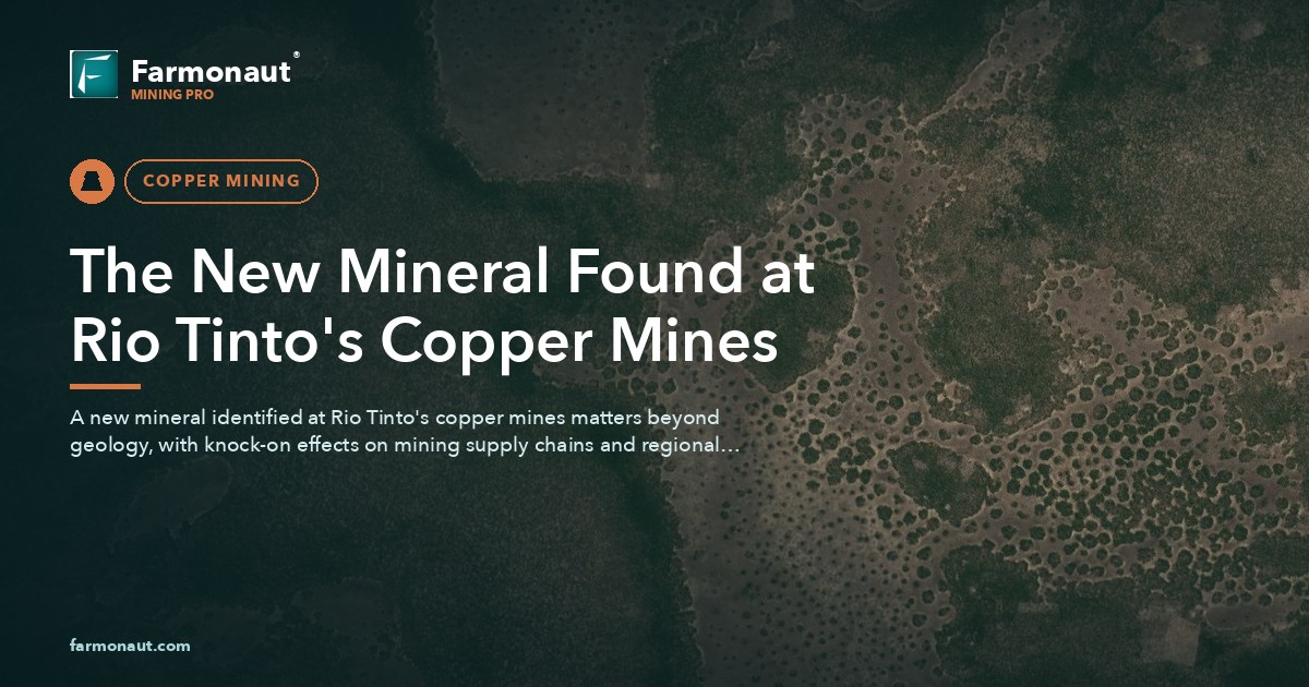 The New Mineral Found At Rio Tinto'S Copper Mines