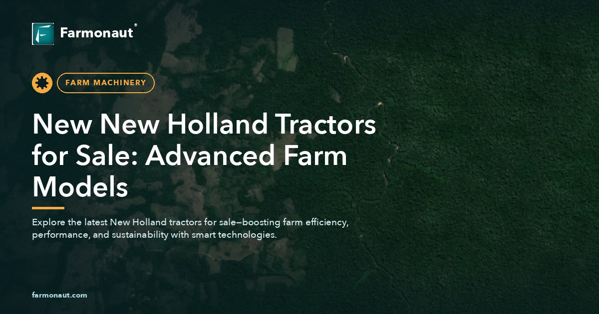 New New Holland Tractors For Sale: Advanced Farm Models