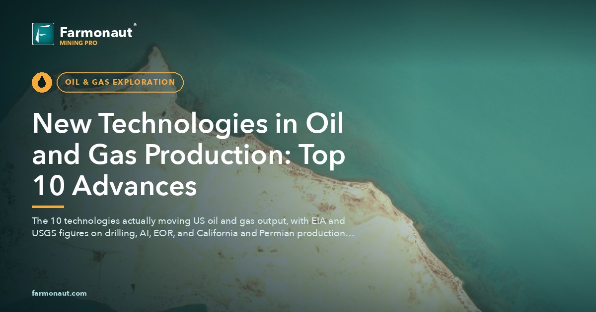 New Technologies In Oil And Gas Production: Top 10 Advances