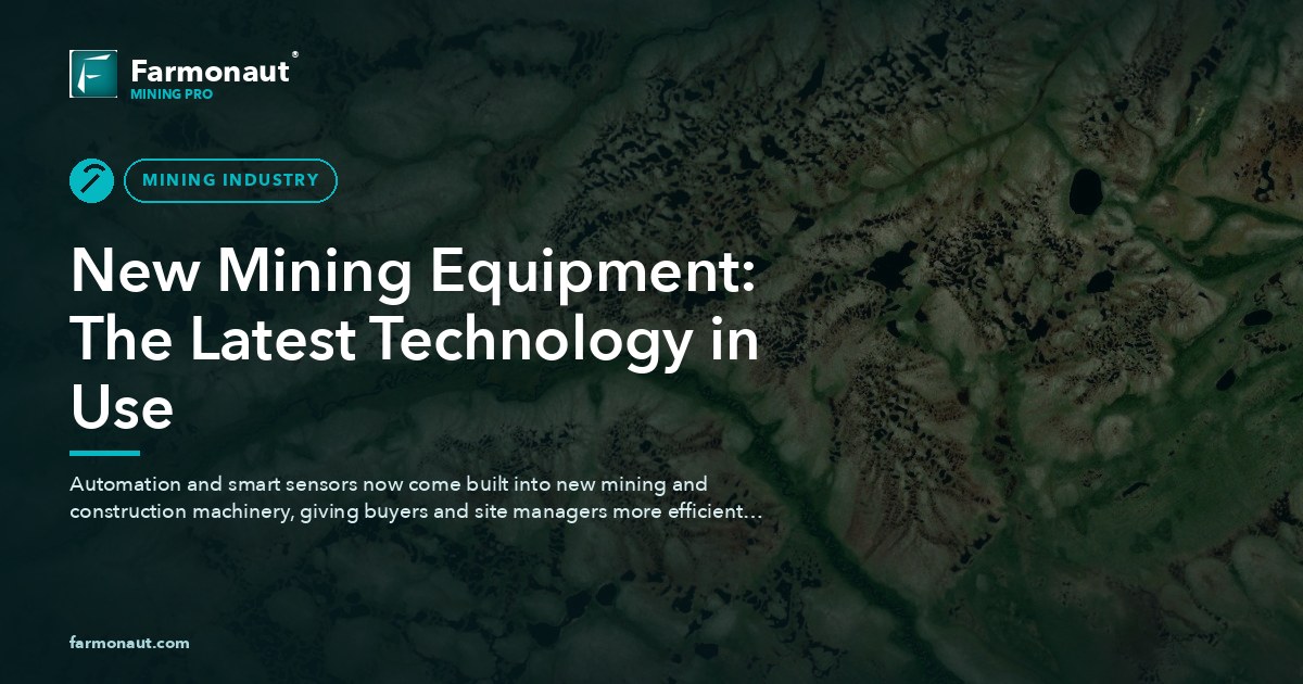 New Mining Equipment: The Latest Technology In Use