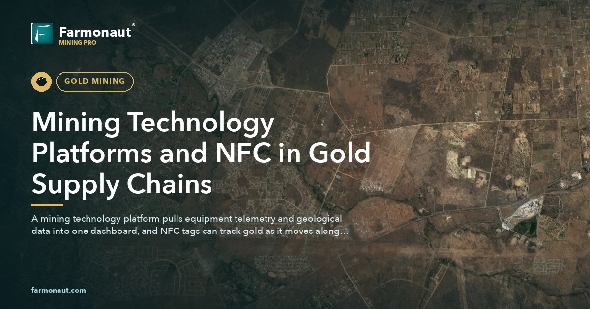 Mining Technology Platforms And Nfc In Gold Supply Chains