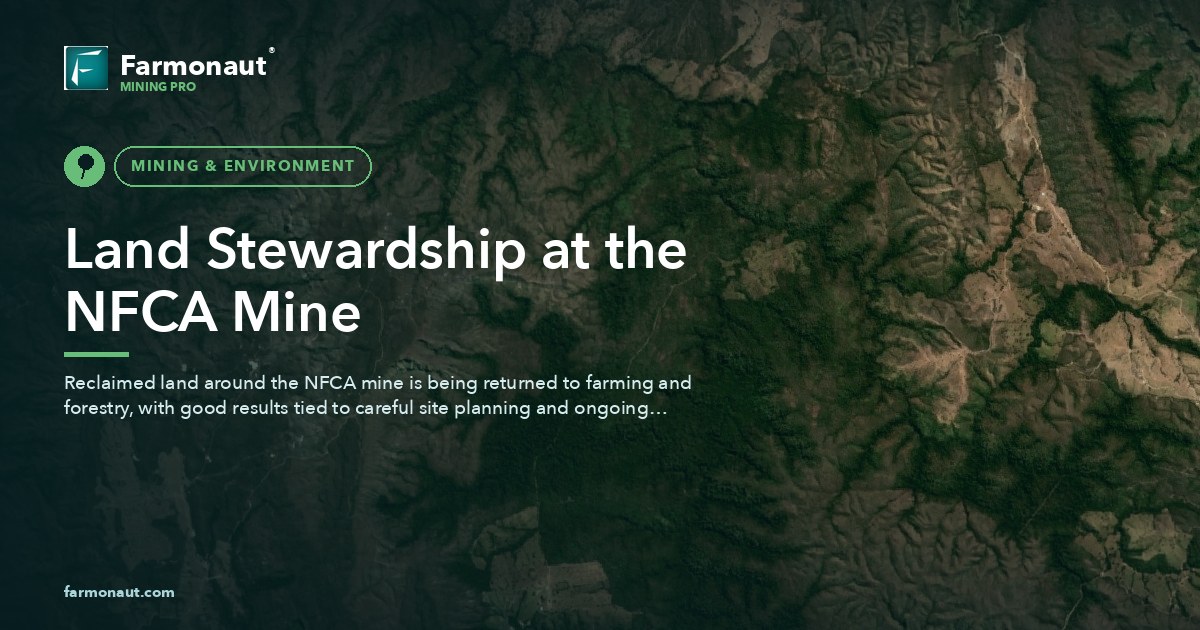 Land Stewardship At The Nfca Mine