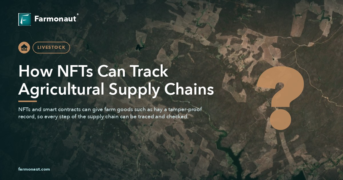 How Nfts Can Track Agricultural Supply Chains