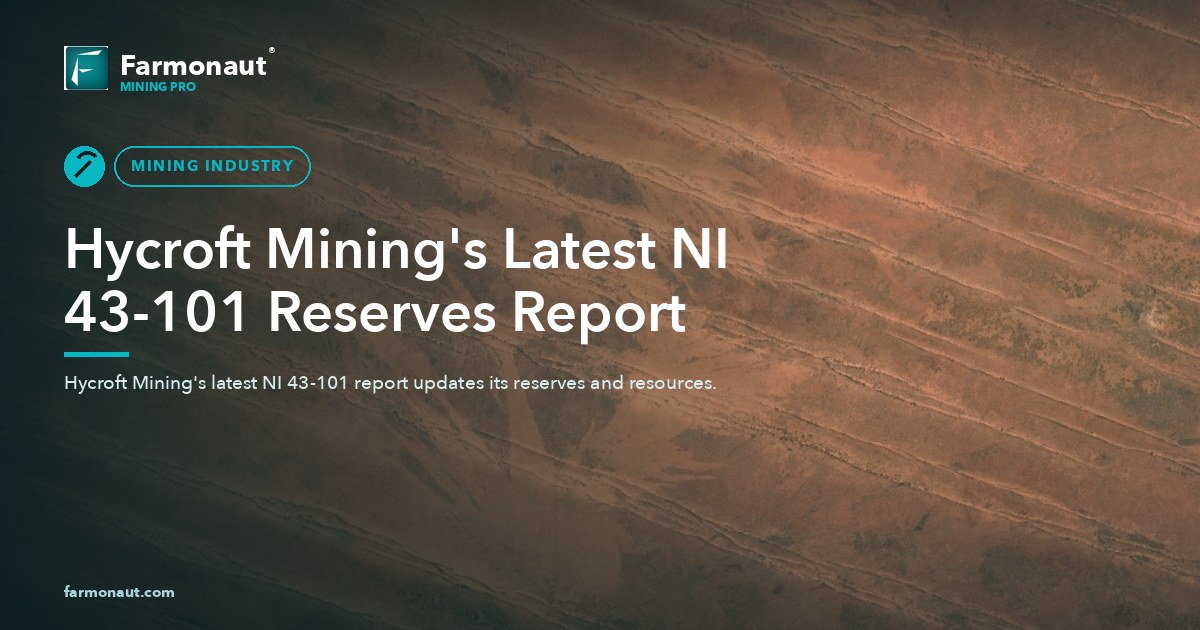 Hycroft Mining'S Latest Ni 43-101 Reserves Report
