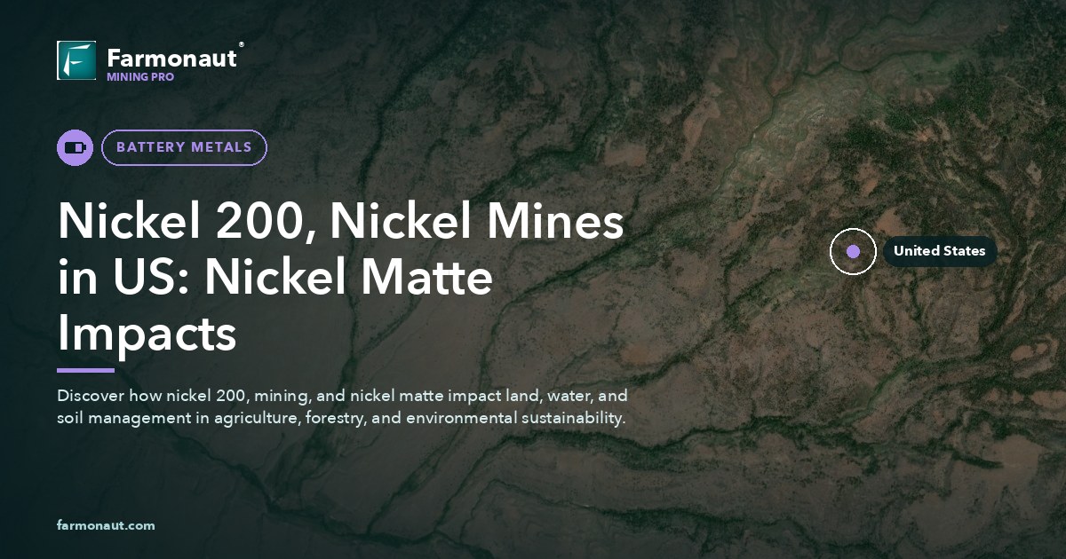 Nickel 200, Nickel Mines In Us: Nickel Matte Impacts