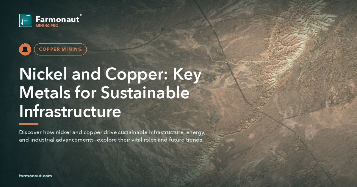 Nickel And Copper: Key Metals For Sustainable Infrastructure