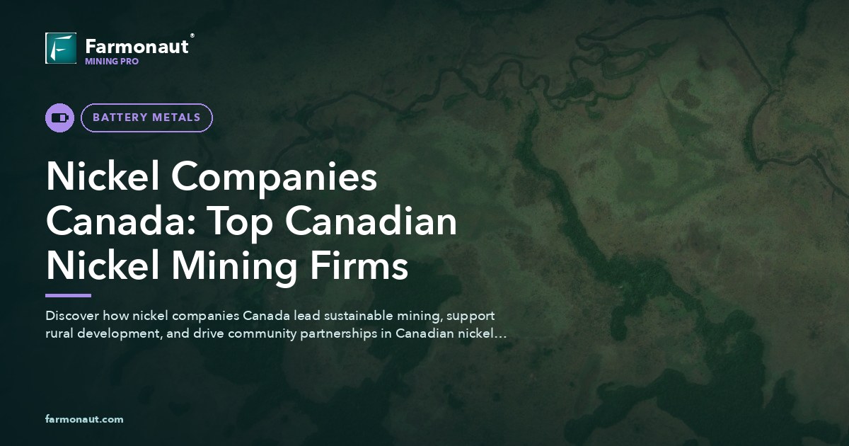 Nickel Companies Canada: Top Canadian Nickel Mining Firms