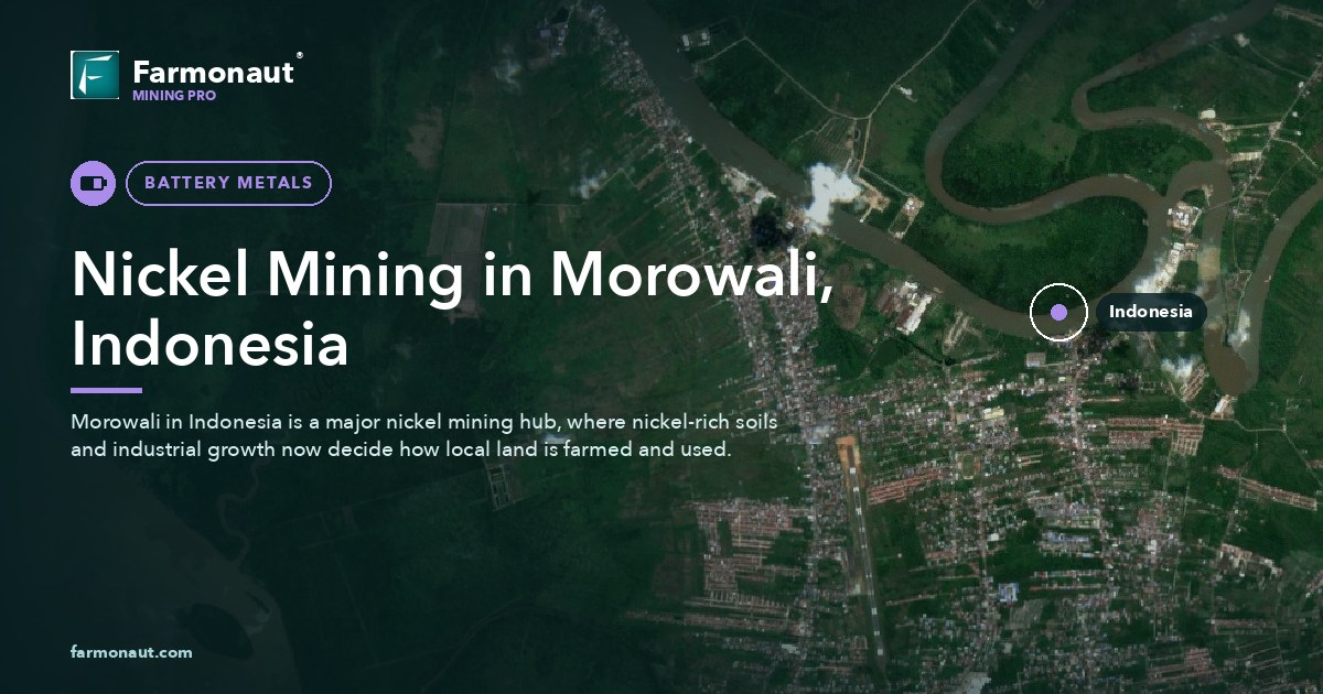 Nickel Mining In Morowali, Indonesia