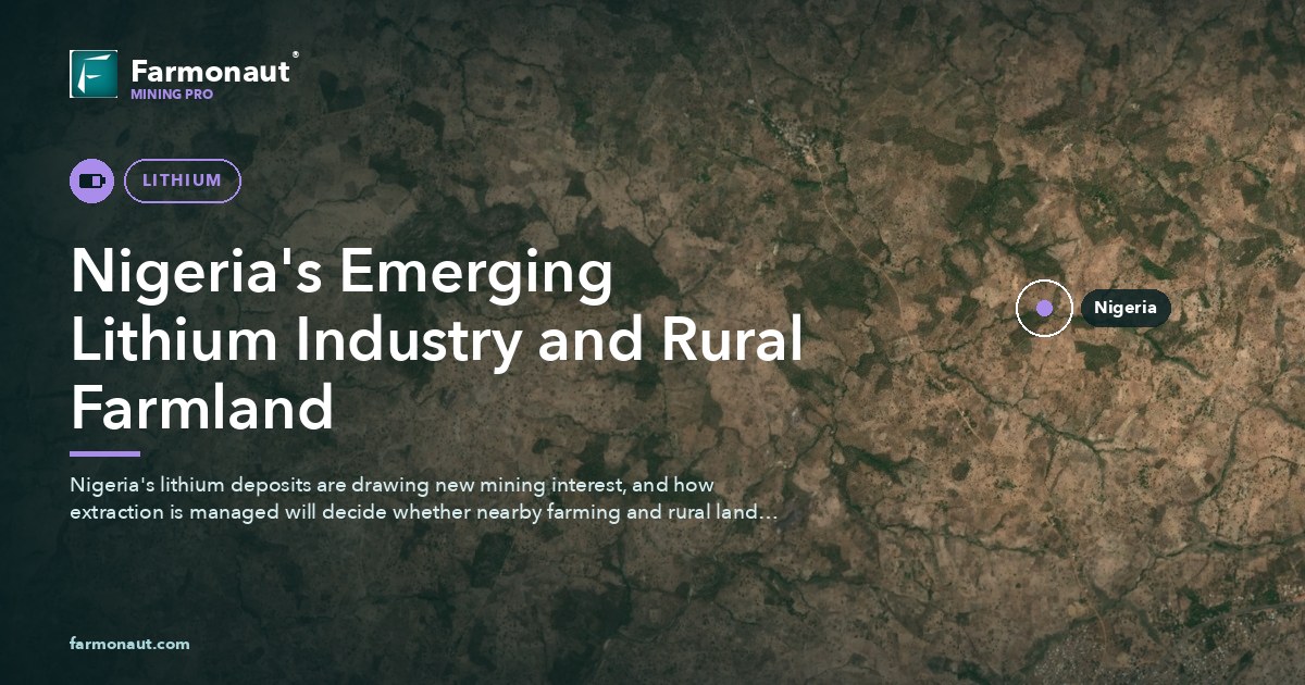 Nigeria'S Emerging Lithium Industry And Rural Farmland