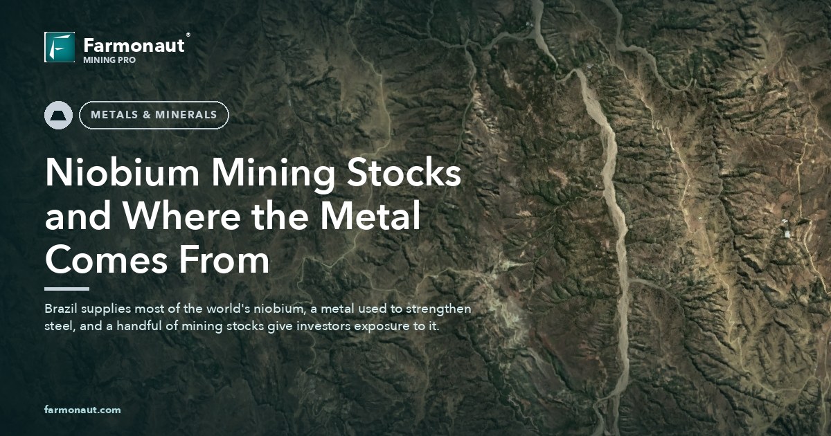 Niobium Mining Stocks And Where The Metal Comes From